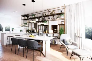 Wizualizacja domu - ogród